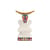 Santon Cow / Porcelaine peinte main - Alessi