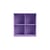 Show Storage wood purple / W 69.6 x D 30 x H 72.6 cm - MONTANA