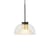 Suspension Two-Layer verre noir / Ø 51,5 x H 37,5 cm - Muuto