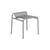 Tabouret empilable Week-end métal gris / Aluminium - Petite Friture