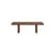 Noon Coffee table wood brown / 118 x 58 cm - NOBODINOZ