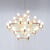 Suspension Crown Major / Ø 113 cm - Plaqué or véritable - Nemo