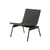 Fauteuil bas Ville AV44 tissu noir - &tradition