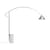 Lampadaire Compass / Extensible, pivotant et orientable - Hay