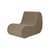 Lounge Sessel Rouli textil braun / Modulares Gartensofa - Ferm Living