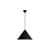 Sospensione Compass metallo nero / Ø 43 cm - Hay