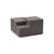 Table basse Matrix / 52 x 52 x H 38 cm - Béton - Mogg