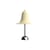 Pantop Table lamp metal beige / Ø 23 cm - Verner Panton (1980) - Verpan