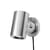 Beam LED Wall light with plug metal / Double adjustable lighting - Muuto