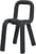  Accessory textile grey / Bold interchangeable chair cover - Moustache