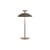 Kabellose, wiederaufladbare Außenlampe Mini Geen-A OUTDOOR metall / Stahl - H 36 cm - Kartell