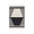 Tapis Iselin tissu noir / 140 x 200 cm - BROSTE COPENHAGEN