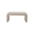 Banc rembourré Bobbie / L 100 cm - Tissu bouclé - Bloomingville