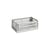 Colour Crate Basket plastic material grey Small / 17 x 26.5 cm - Recycled - Hay