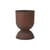 Blumentopf Hourglass Small metall braun / Ø 30 x H 42,5 cm - Ferm Living