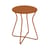 Hocker Cocotte metall orange / Beistelltisch - H 45 cm - Fermob