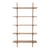 PI Shelf natural wood / 5 shelves - Solid mahogany / L 100 x H 196 cm - Ethnicraft