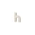 Vasen Hector H keramik beige / L 13 x H 19 cm - BROSTE COPENHAGEN