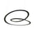 Kepler PETITE downlight LED Pendant metal black / Ø 50 cm - Downward lighting - Nemo