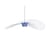 Vertigo Pendant plastic material blue Large / Ø 200 cm - Constance Guisset, 2010 - Petite Friture