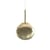 Sospensione Melt Mini materiale plastico oro / LED - Ø 28 cm / Cambiamento di colore - Tom Dixon