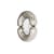Wandspiegel Zodiac Bumper Small keramik silber metall / Keramik - L 55 x H 70 cm - Moustache