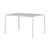 rechteckiger Tisch Panorama metall grau / 130 x 90 cm - 4 bis 6 Personen - TIPTOE