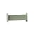 Scaffale Pli metallo verde / L 45 x P 15 cm - TIPTOE