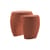 Table d'appoint Dune Small céramique orange / 60 x 43.5 x H 45 cm - Mogg