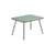 Table enfant Luxembourg Kid métal vert / Table basse - 75 x 55 cm - Fermob