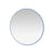 Colour Frame - Around Wall mirror wood blue / Ø 69.6 cm - MONTANA