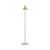 Captain Flint Indoor Floor lamp marble gold metal 154 cm - Adjustable - Marble base - Flos