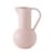 Caraffa Strøm Large ceramica rosa / H 28 cm - Ceramica / Fatta a mano - raawii