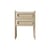 Comodino Space legno beige / 2 Cassetti - HK LIVING