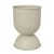 Hourglass Large Flowerpot metal beige / Ø 50 x H 73 cm - Ferm Living