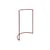 Colour Rack Rack metal red / Shape C - W 112 x D 54 cm - Hay