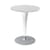 Runder Tisch Top Top - Contract outdoor / Philippe Starck, 2007 plastikmaterial weiß mit runder Tischplatte - Kartell
