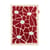Tapis Groovy Bloom rouge / 290 x 200 cm - Fatboy