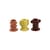 Set de 3 bougeoirs Molly 02 / H 6,5 cm - Serax