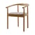 Fauteuil Contour bois naturel - COLORTHERAPIS