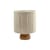 Lampe de table Heritage tissu marron / H 66.5 cm - Serax