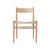 Sedia CH36 legno naturale / Hans J. Wegner, 1962 - Corda di carta - CARL HANSEN & SON
