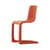 Sedia EVO-C materiale plastico rosso / Polipropilene - Vitra