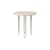Table d'appoint IOI marbre beige / Ø 50 x H 50 cm - Gubi