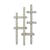 Lepid Bookcase wood white / L 116 x H 210 cm - Kartell