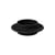 Heima Candle stick metal black For block candles - Normann Copenhagen