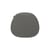 Cuscino per seduta Soft Seat OUTDOOR tessuto grigio / type B - L 41,5 x P 37 cm - Vitra