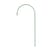 Hanging Lamp n°2 Wall light with plug metal green / H 180 x W 75 cm - valerie objects