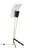 Lampadaire G30 métal blanc noir or / Réédition 1958, Pierre Guariche - SAMMODE STUDIO