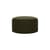 Pouf Folk Petit tessuto verde / Ø 50 x H 25 cm - NOO.MA